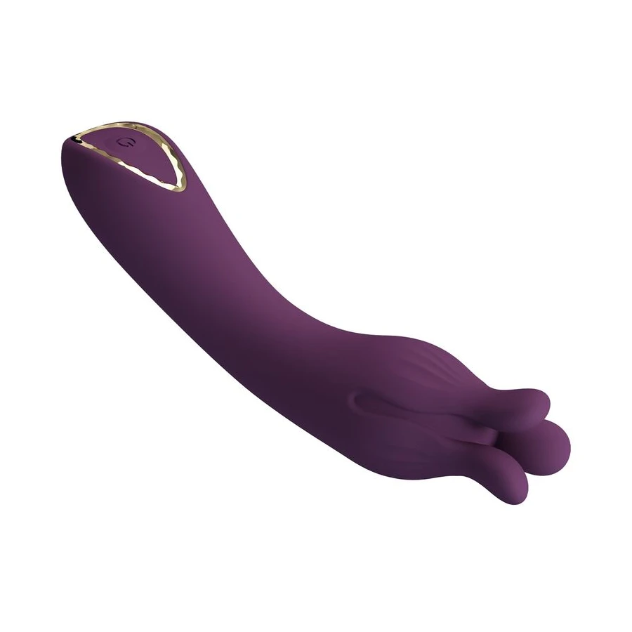 PRETTY LOVE - LUNAO RECHARGEABLE VIBRATOR 10 FUNCTIONS PURPLE